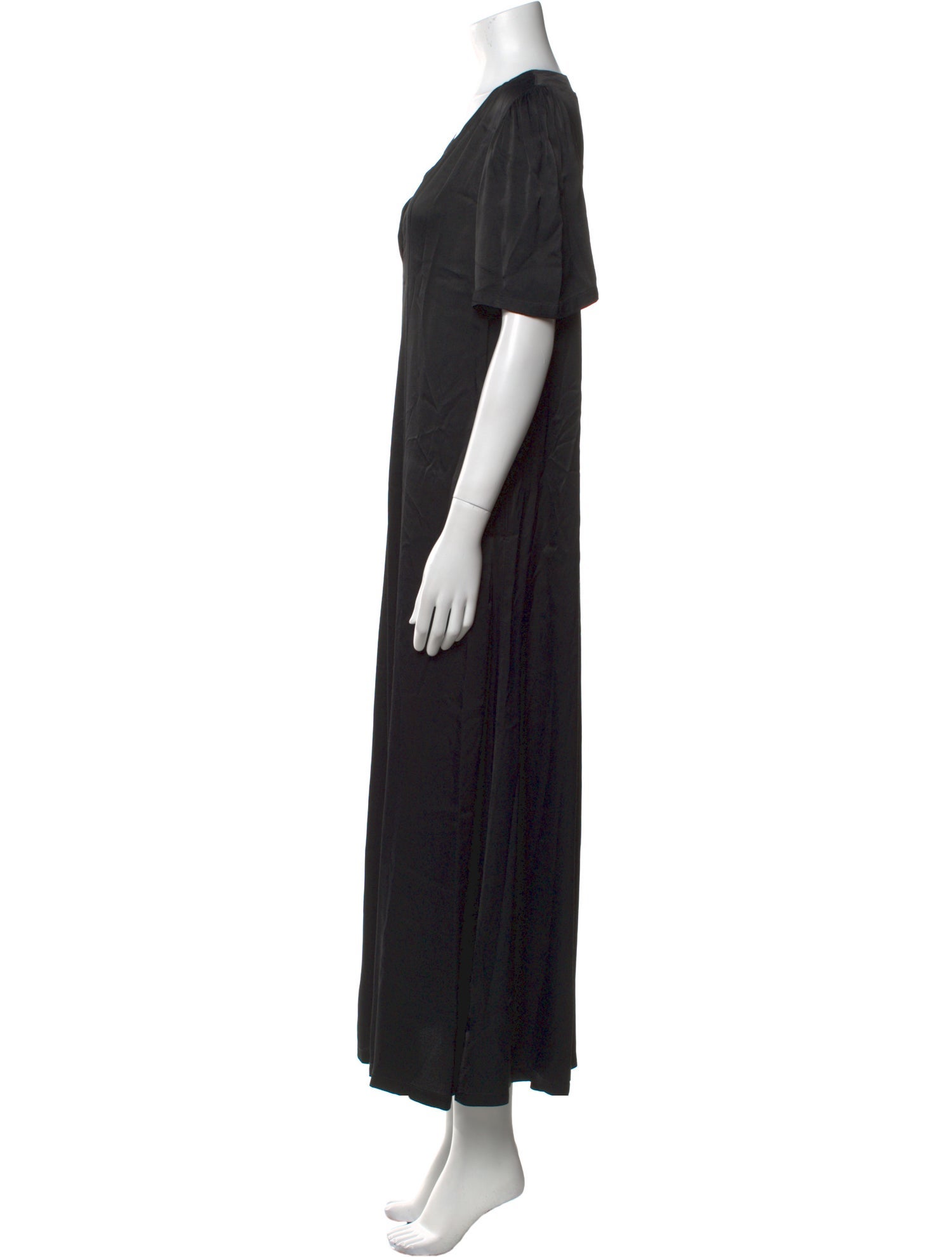 Raquel Allegra V-Neck Long Dress