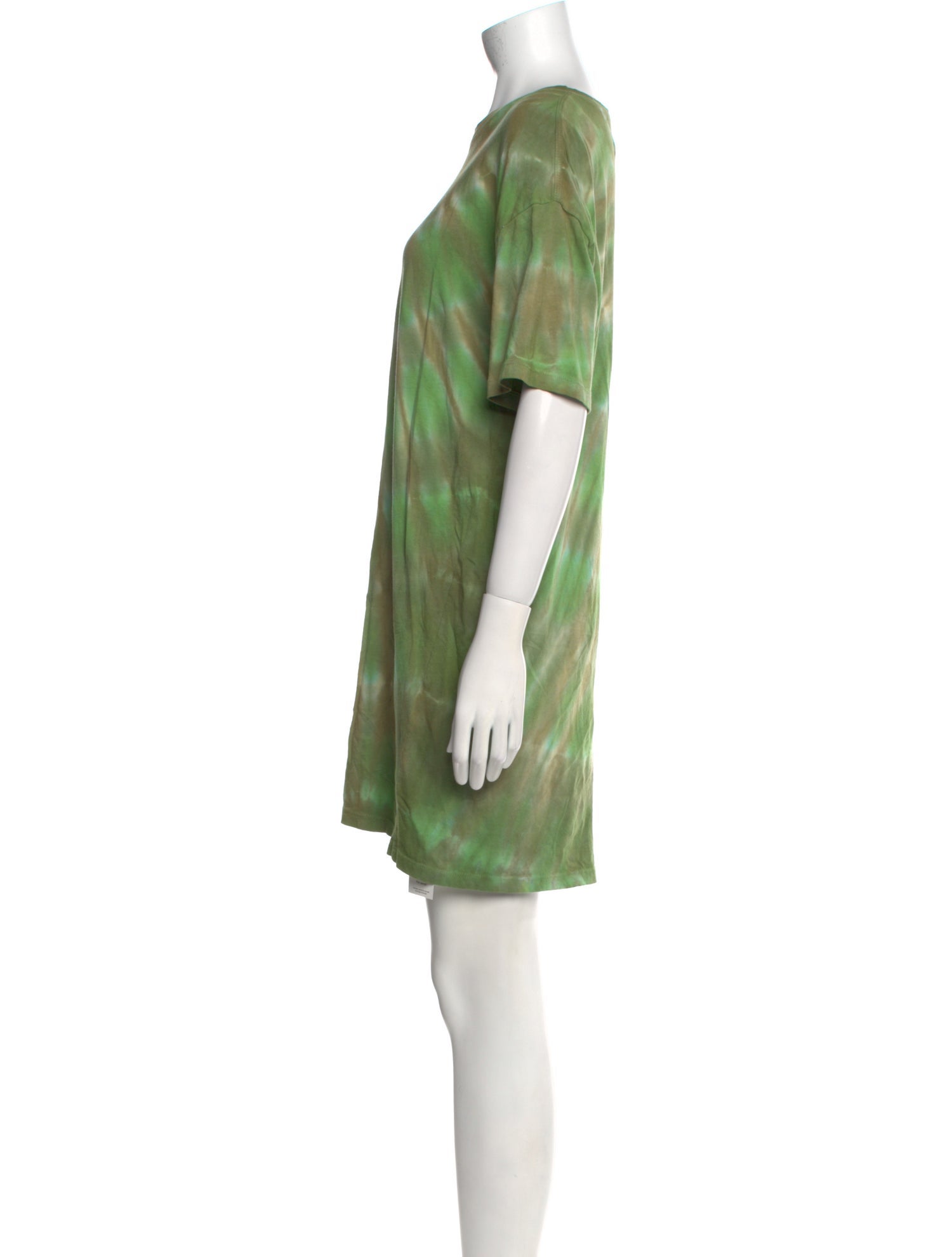 Raquel Allegra Tie-Dye Print Mini Dress