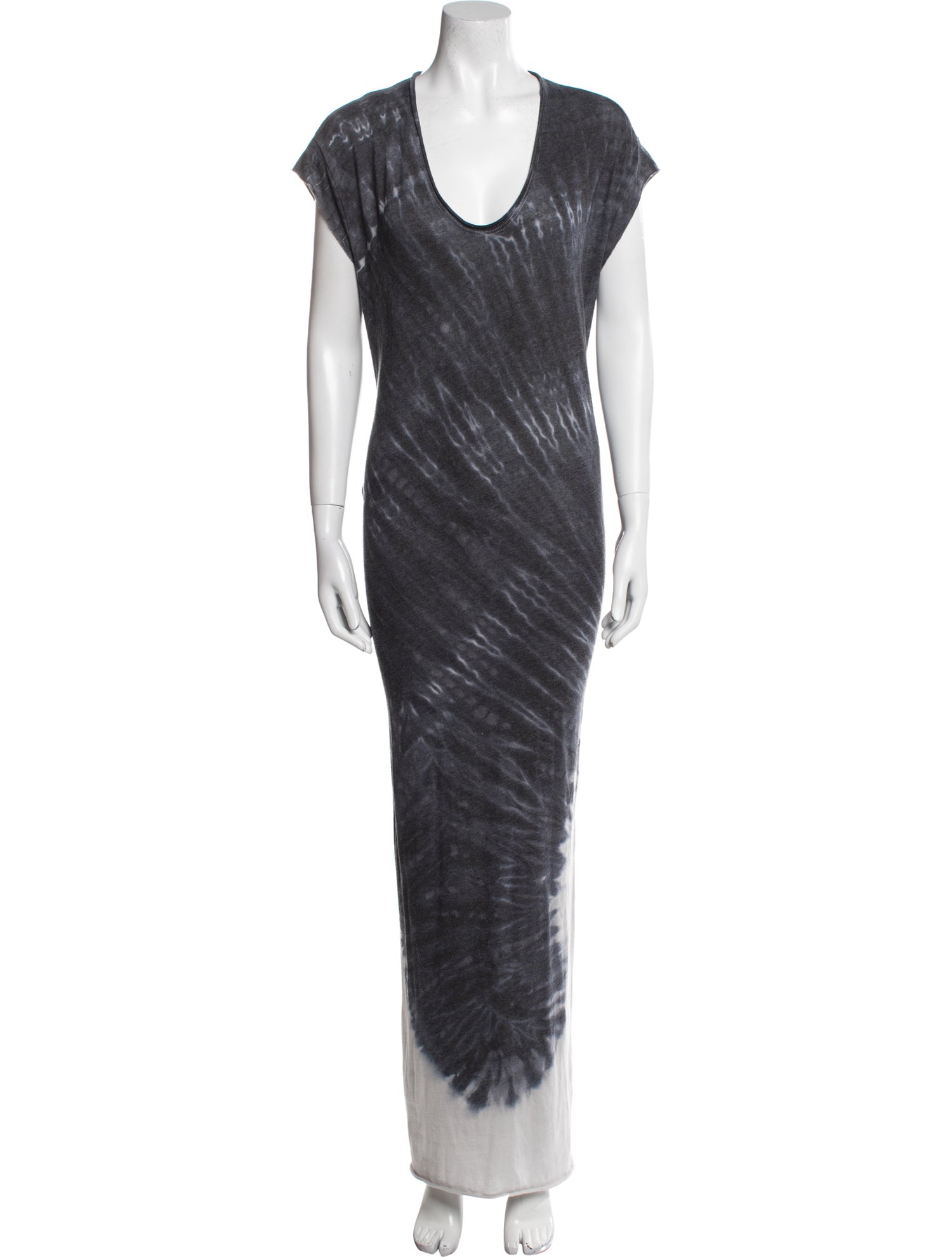 Raquel Allegra Tie-Dye Print Long Dress