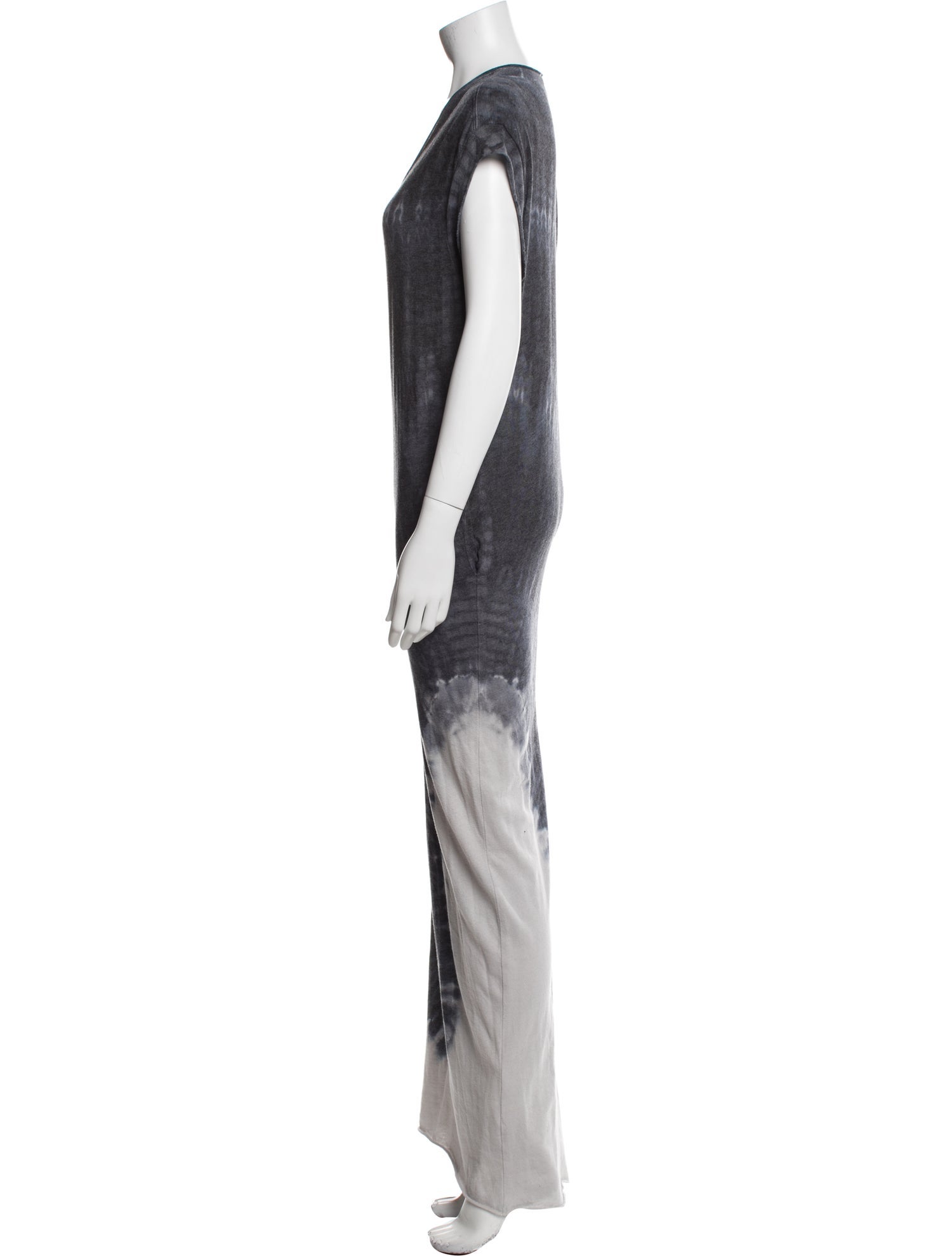 Raquel Allegra Tie-Dye Print Long Dress