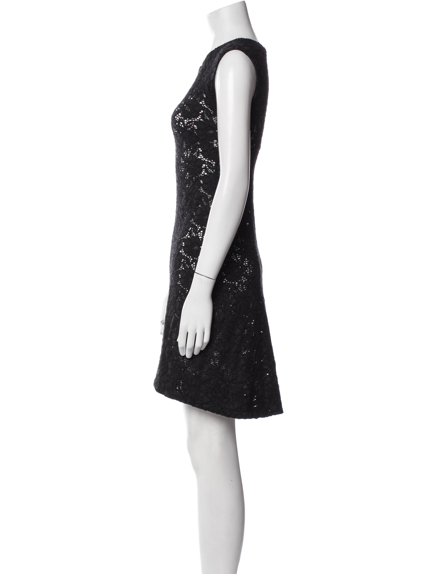 Raquel Allegra Crew Neck Mini Dress