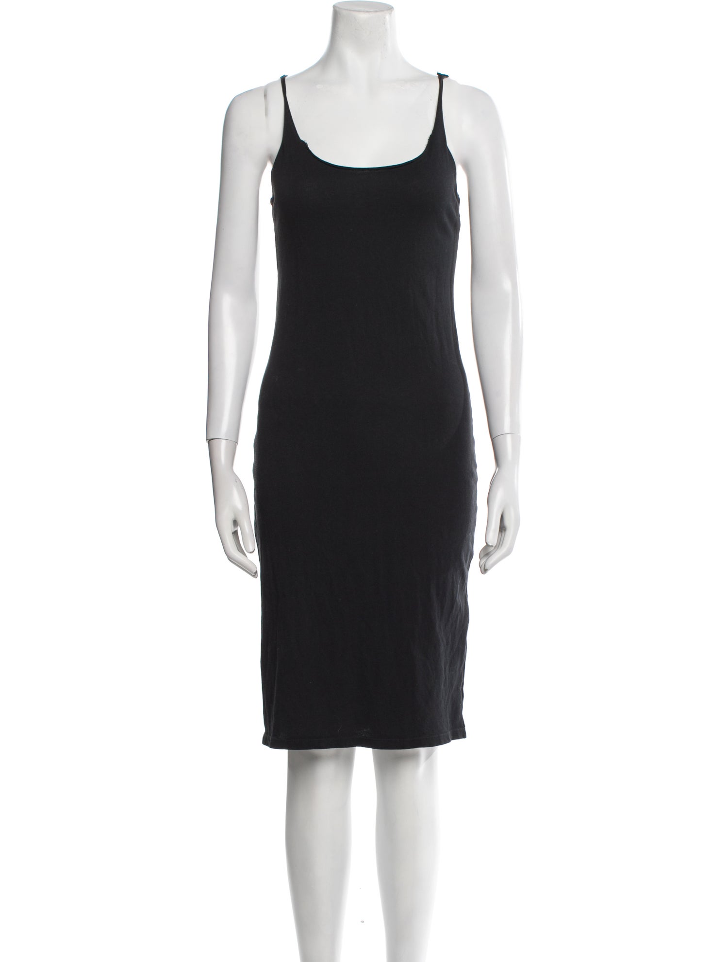 Raquel Allegra Scoop Neck Knee-Length Dress