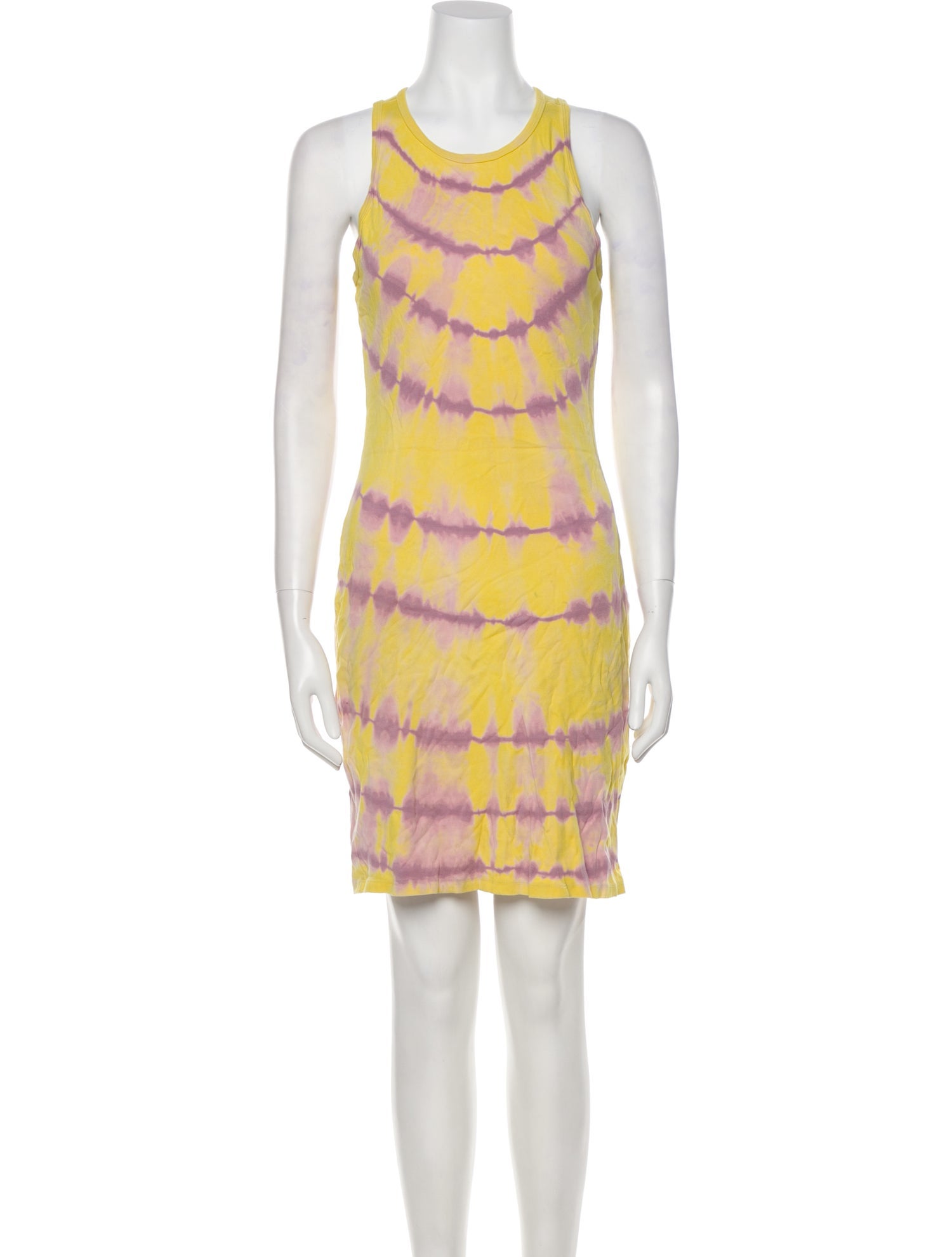Raquel Allegra Tie-Dye Print Mini Dress