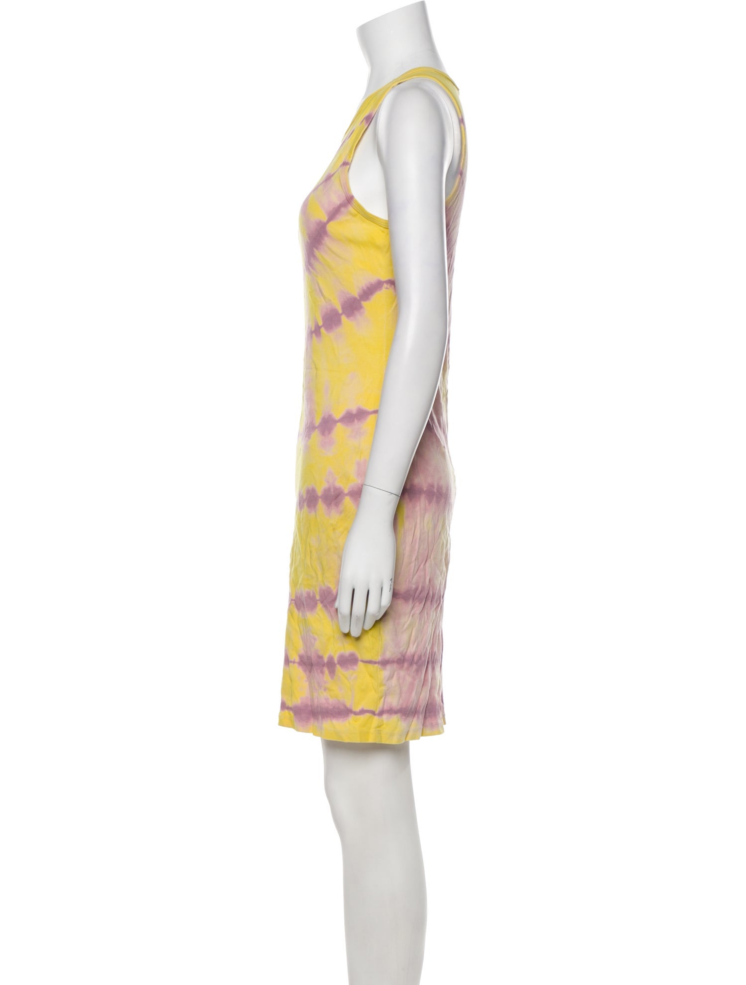 Raquel Allegra Tie-Dye Print Mini Dress