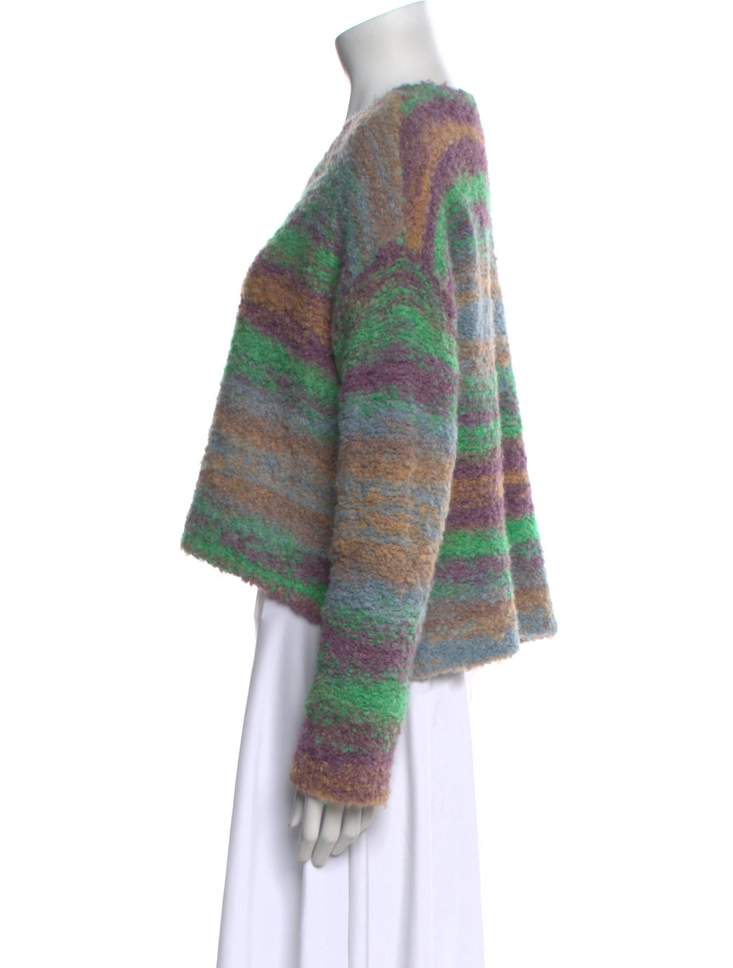 Raquel Allegra Alpaca Striped Sweater