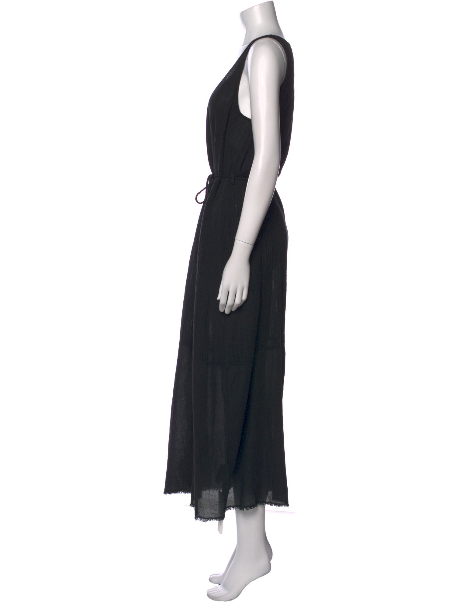 Raquel Allegra V-Neck Long Dress