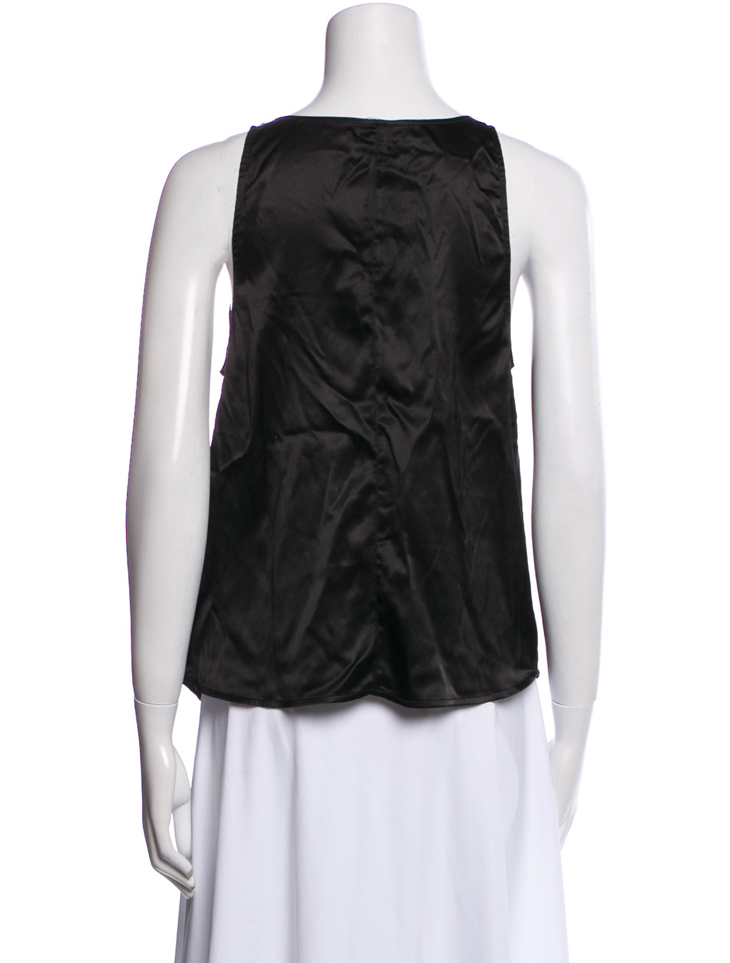 Raquel Allegra Silk Printed Top w/ Tags