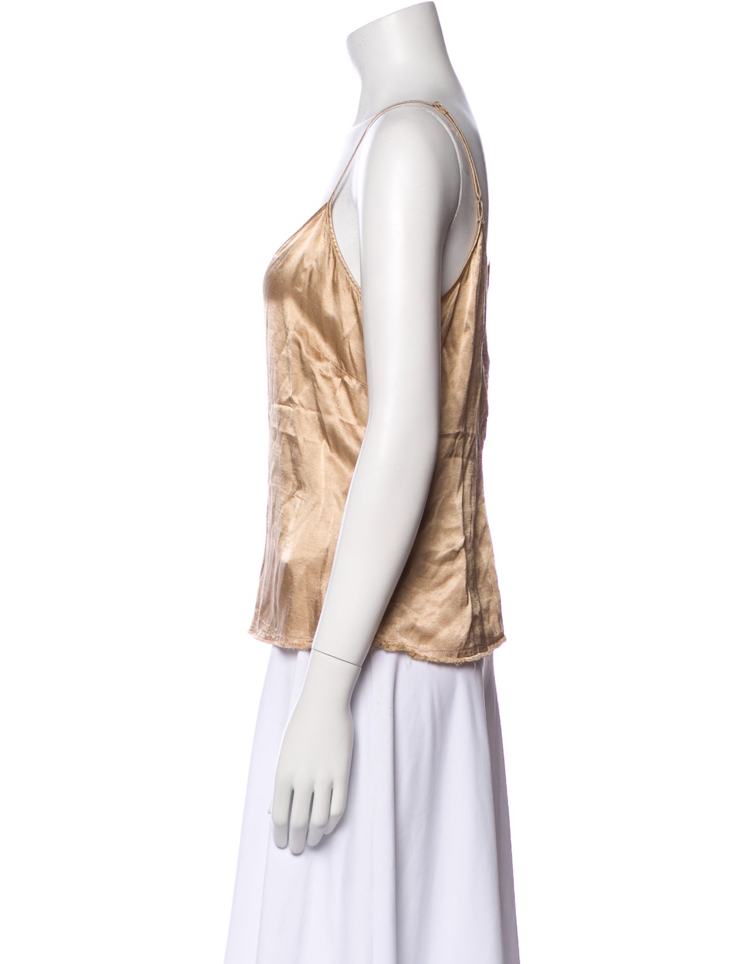 Raquel Allegra V-Neck Sleeveless Top