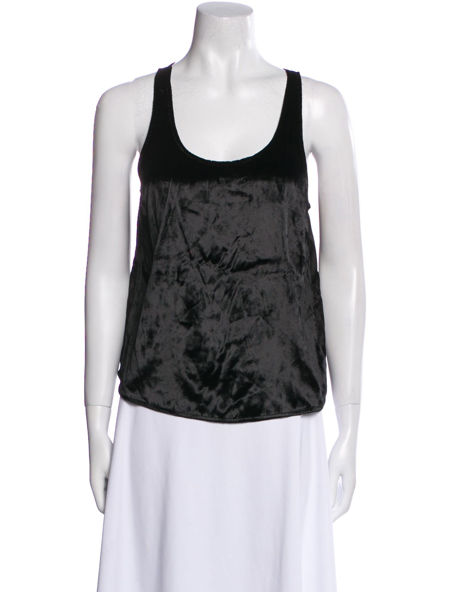 Raquel Allegra Silk Graphic Print Top