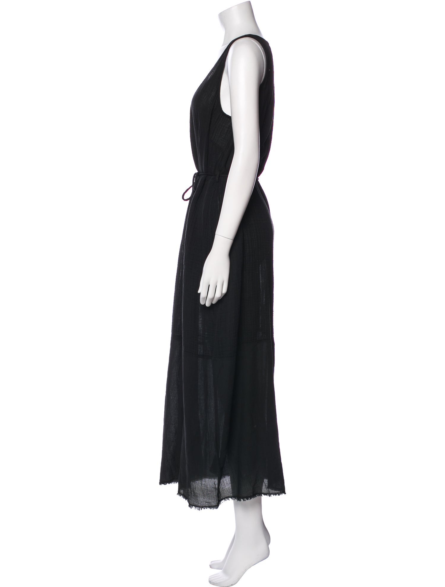 Raquel Allegra V-Neck Long Dress