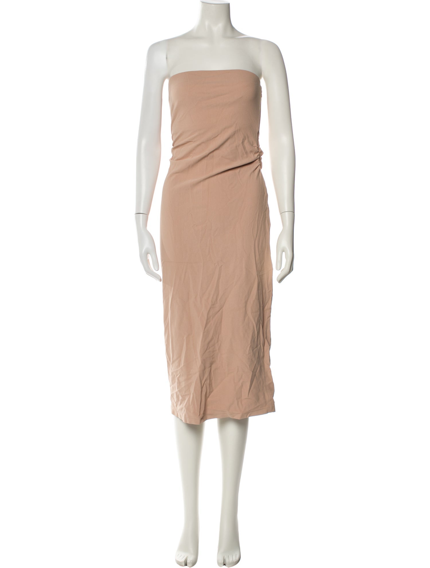 Raquel Allegra Strapless Knee-Length Dress