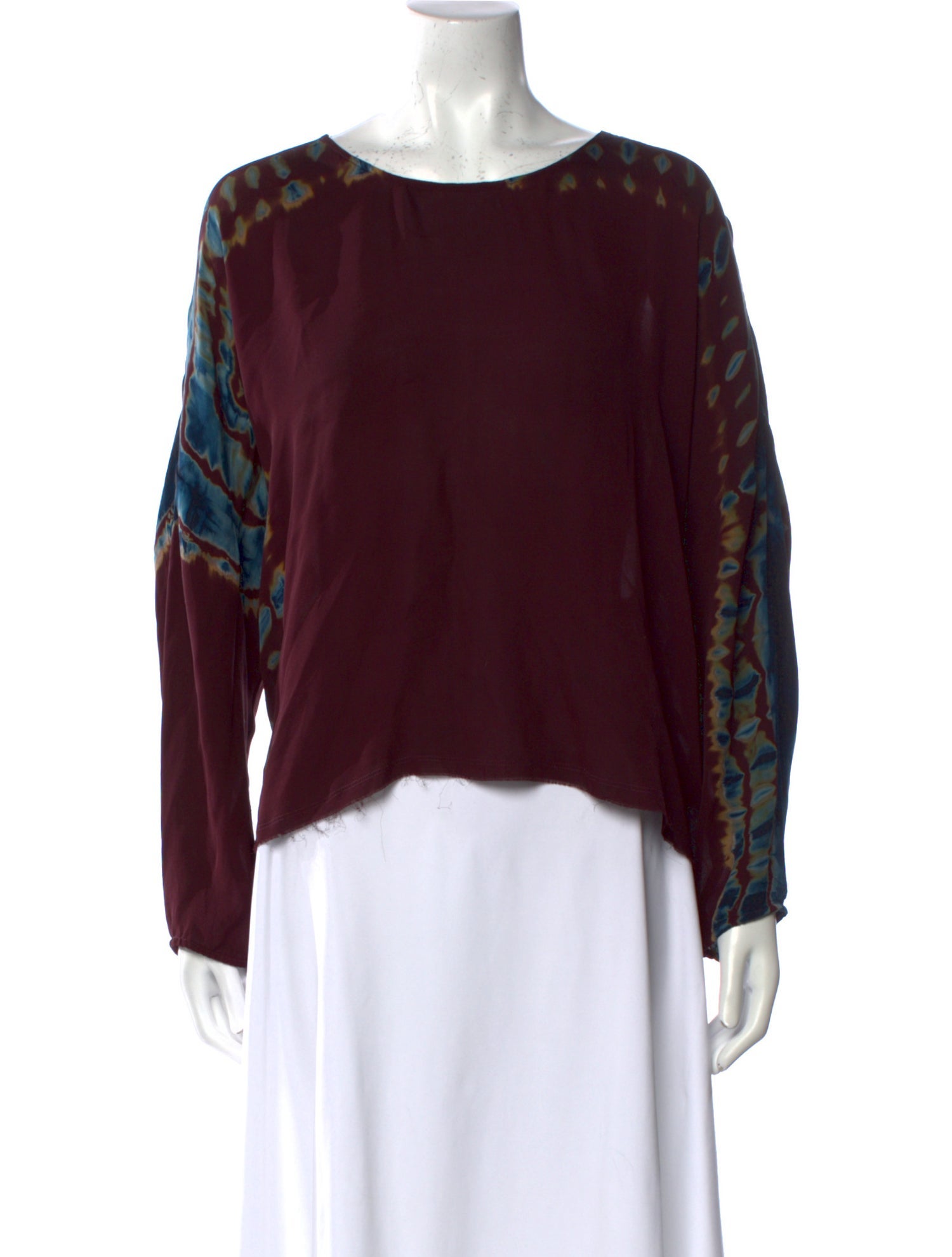 Raquel Allegra Silk Printed Blouse