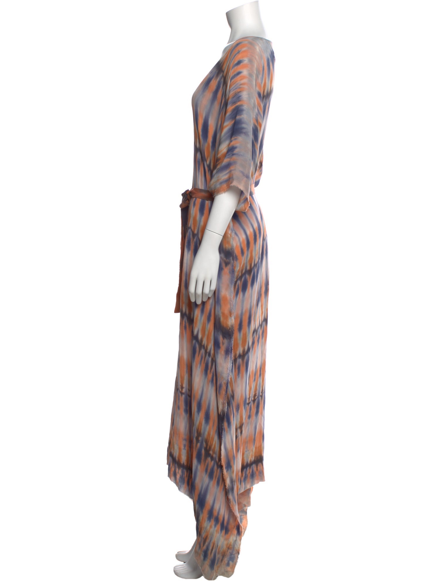 Raquel Allegra Silk Long Dress