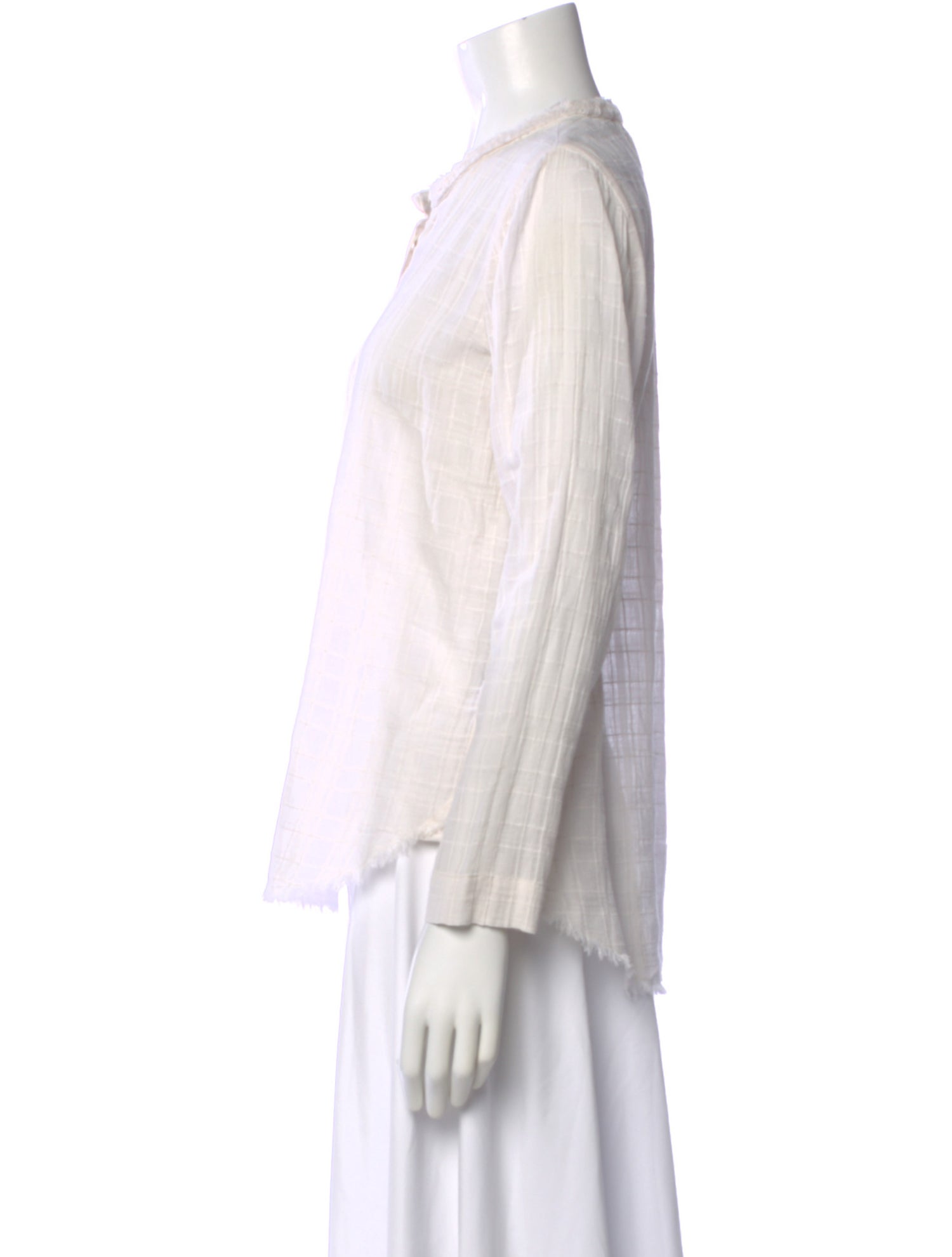 Raquel Allegra Striped Long Sleeve Blouse