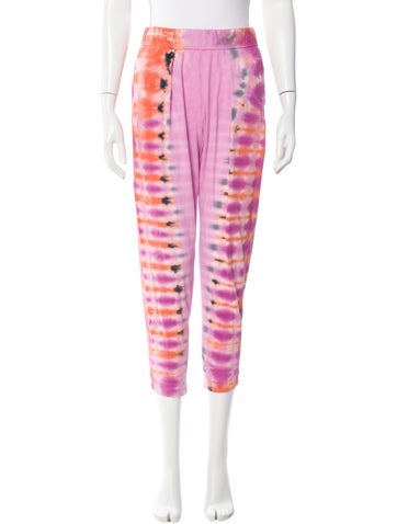 Pre-owned Raquel Allegra Tie-dye Print In Pink