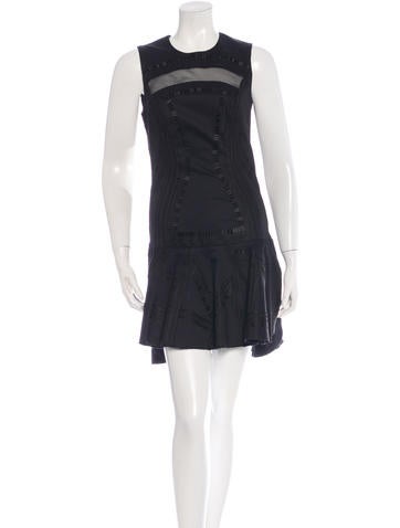 Robert Rodriguez Embroidered Mini Dress