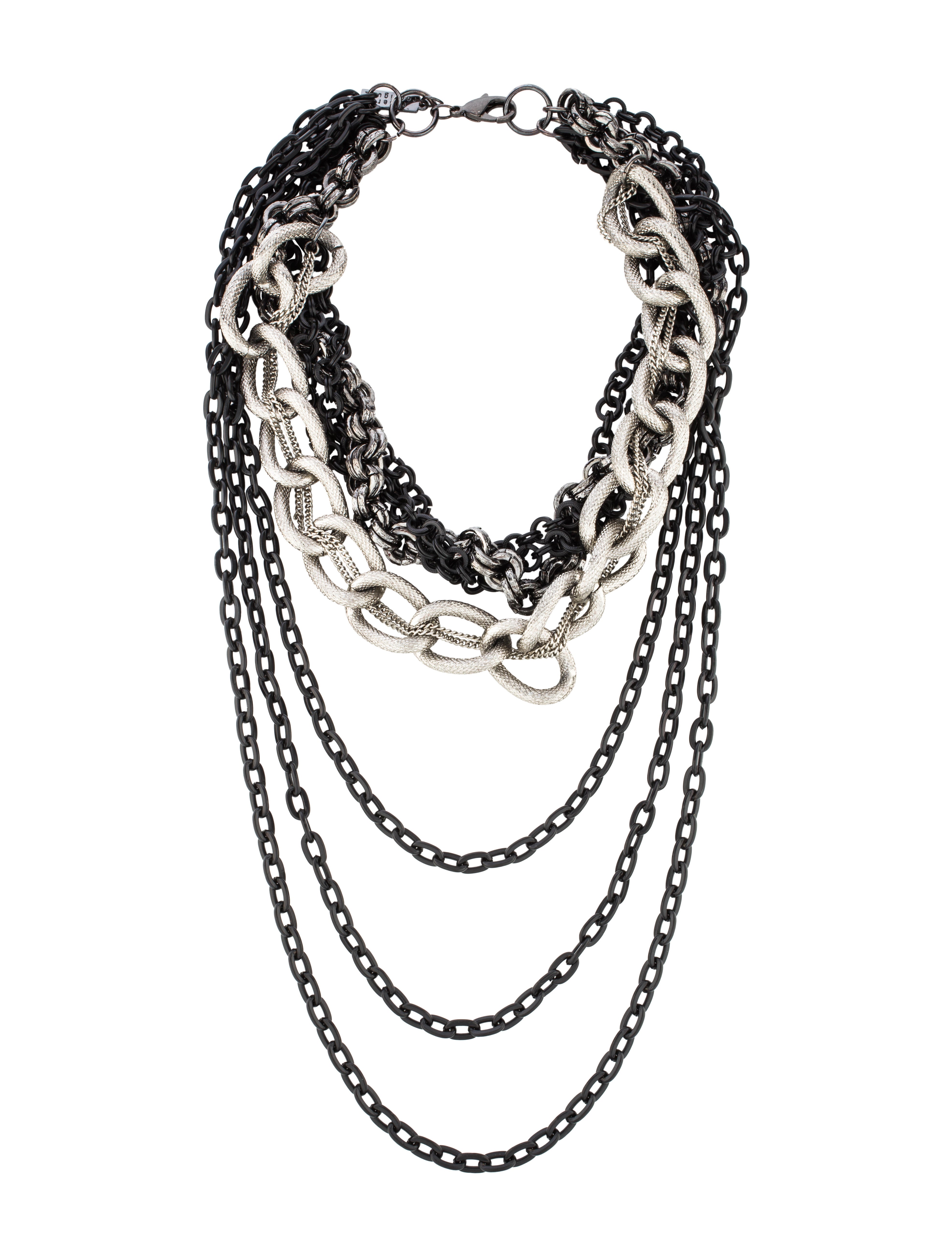 Robert Rodriguez Multichain Necklace Necklaces WRR27368 The RealReal