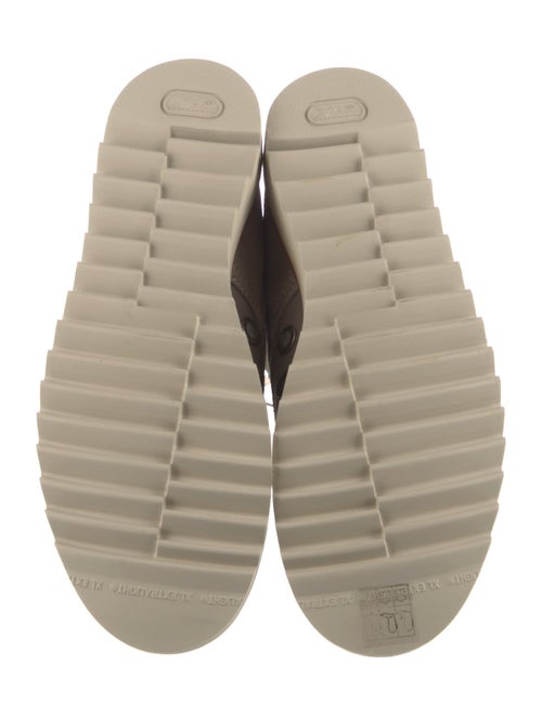 Ranch Road Boots Suede Colorblock Pattern Combat Boots