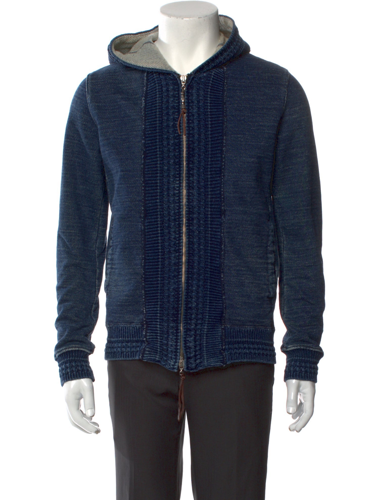 Remi Relief V-Neck Long Sleeve Hoodie