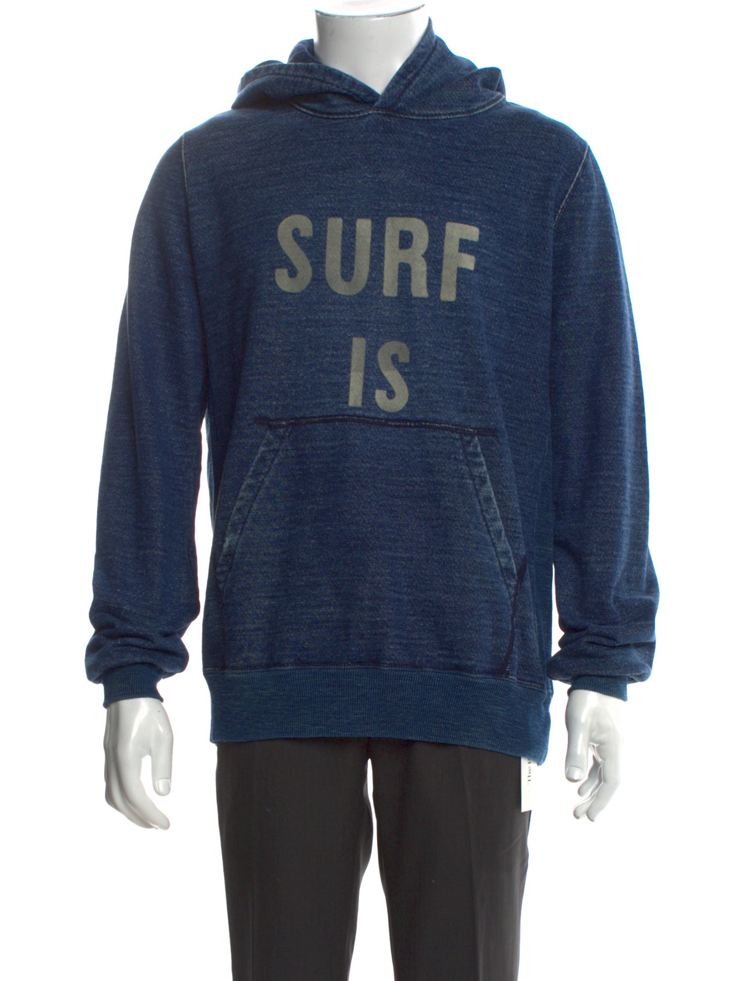 Remi Relief Graphic Print Crew Neck Hoodie