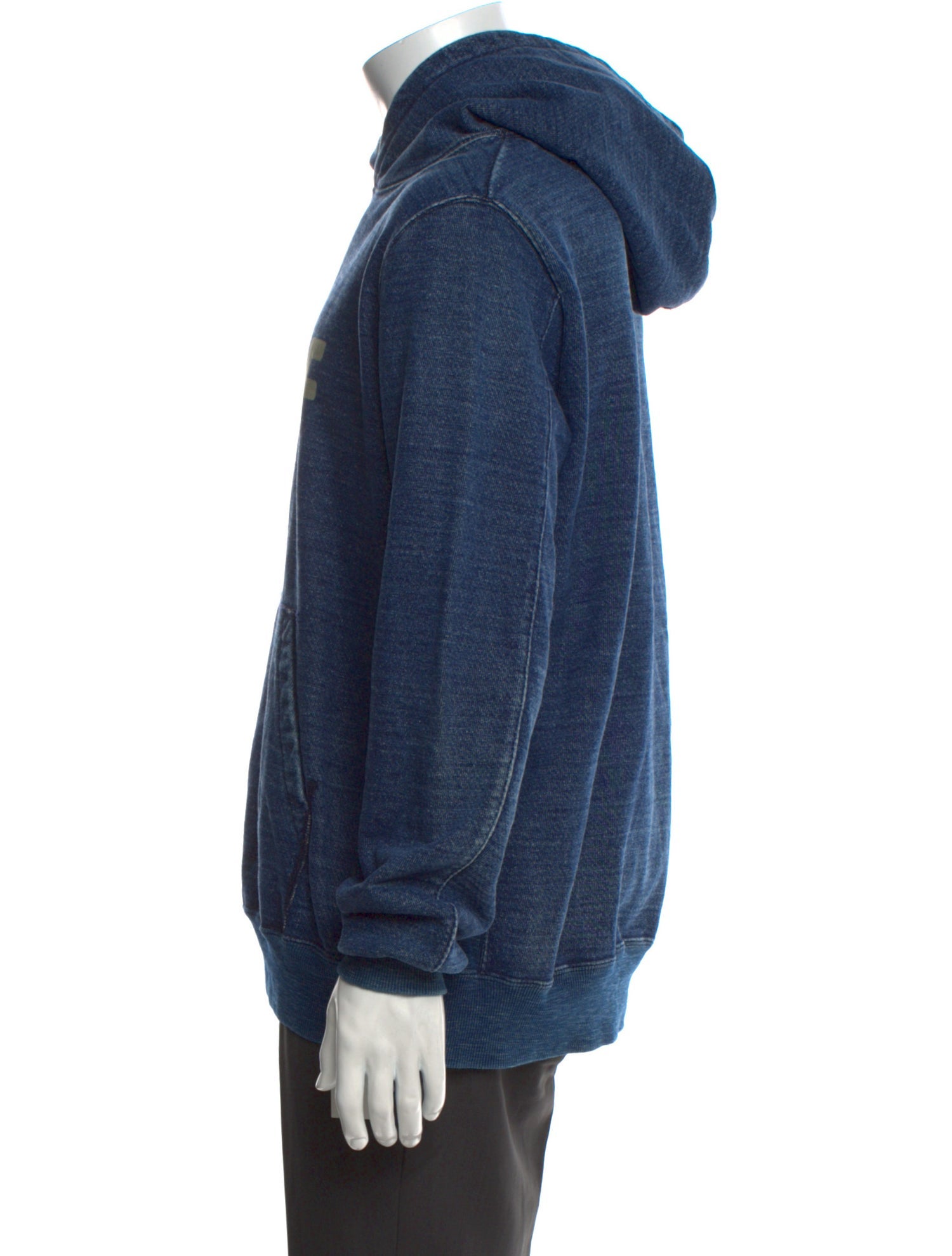 Remi Relief Graphic Print Crew Neck Hoodie