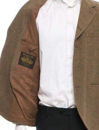 RRL & Co. Windowpane Wool Blazer