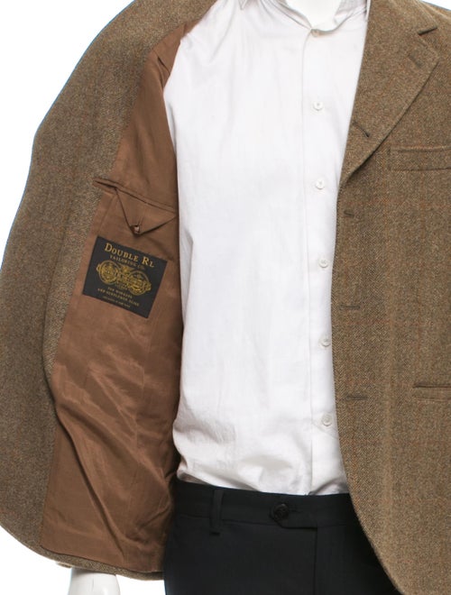 RRL & Co. Windowpane Wool Blazer