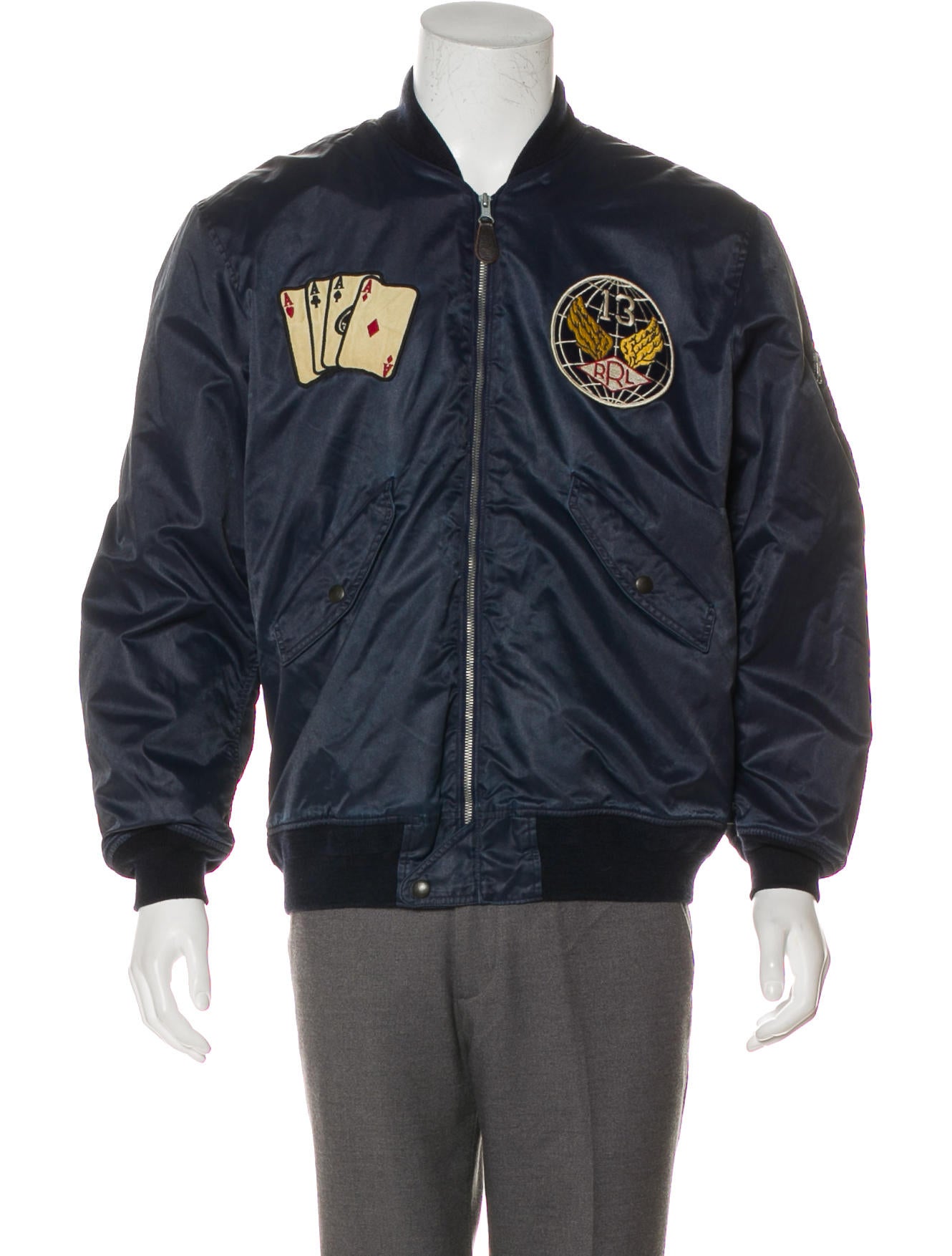 rrl bomber jacket