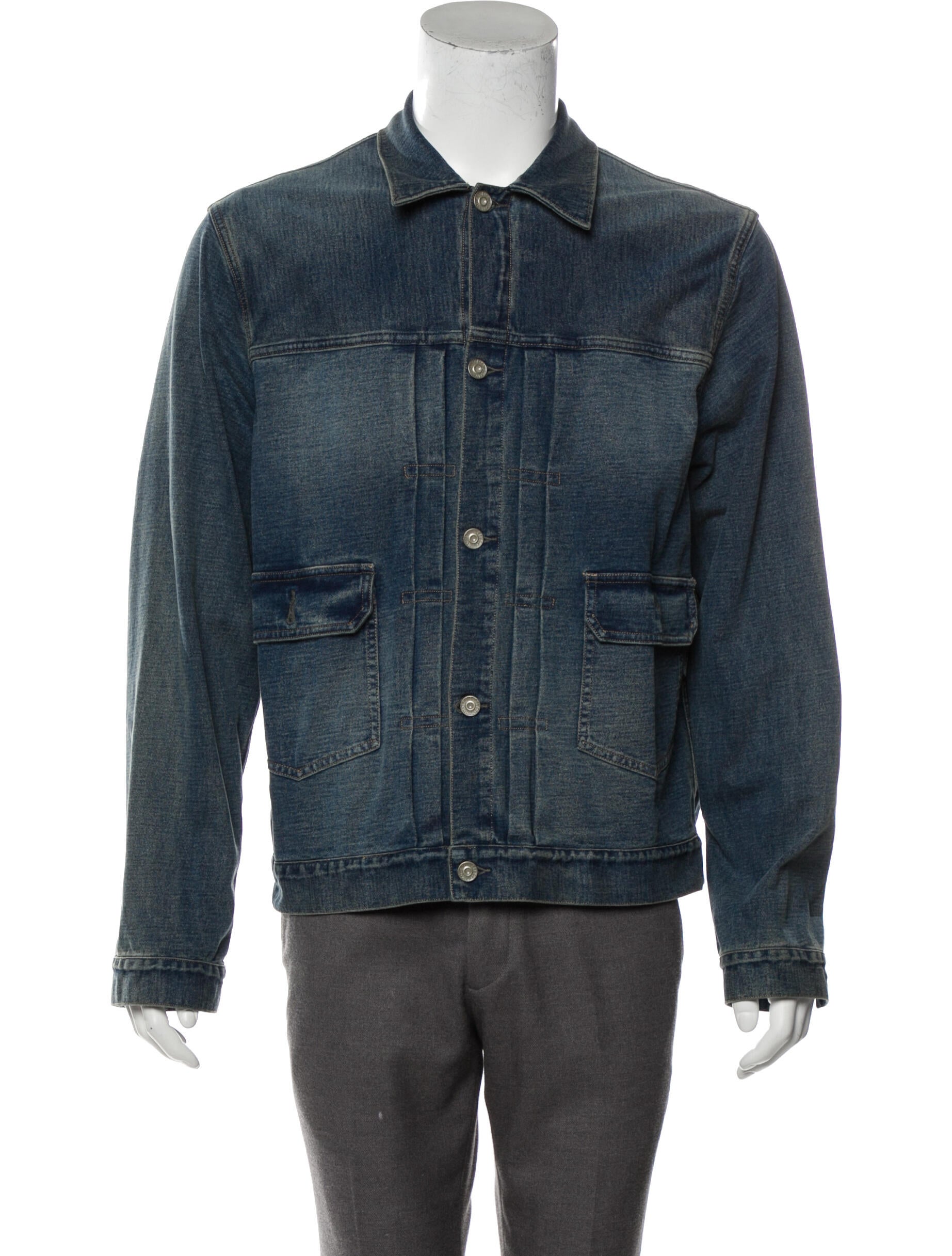 rrl denim trucker jacket