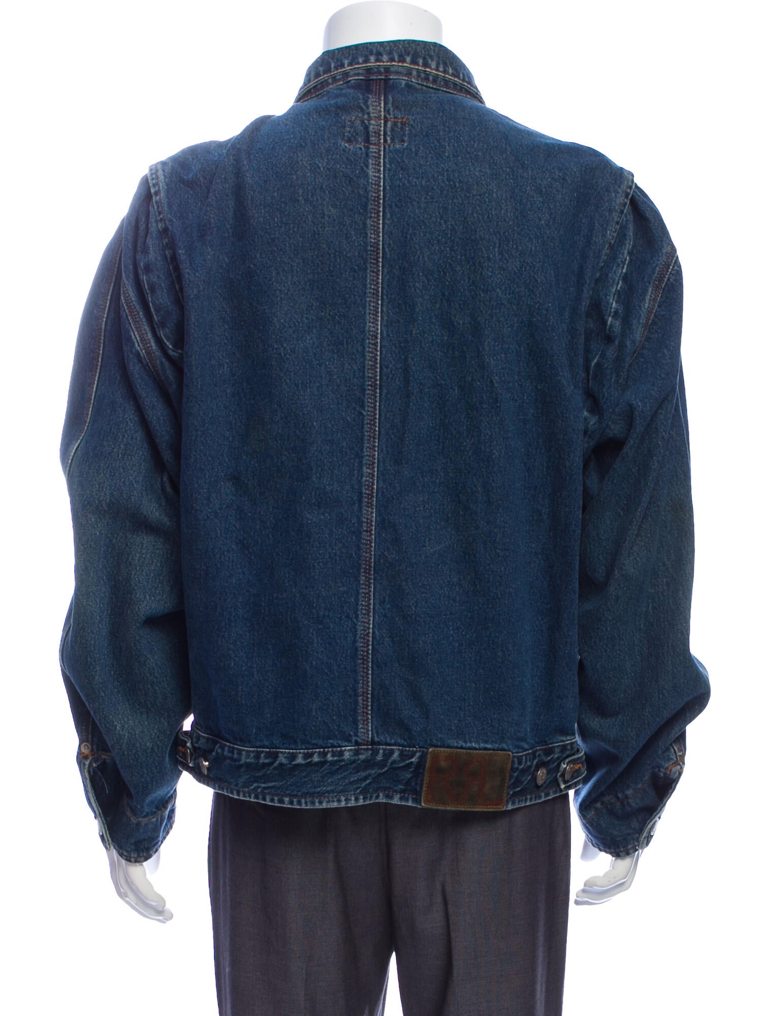rrl denim trucker jacket