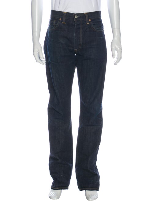 RRL & Co. Straight-Leg Jeans Blue