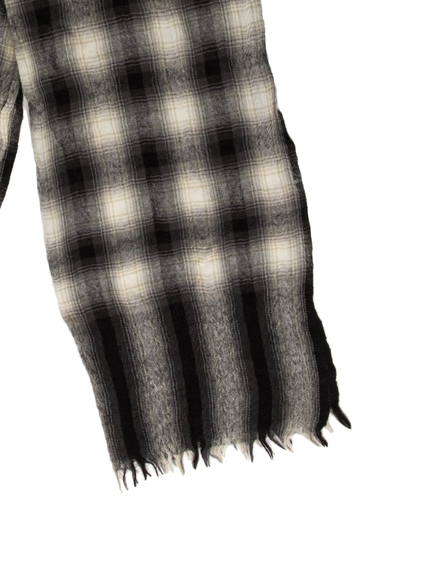 RRL & Co. Wool Plaid Print Scarf