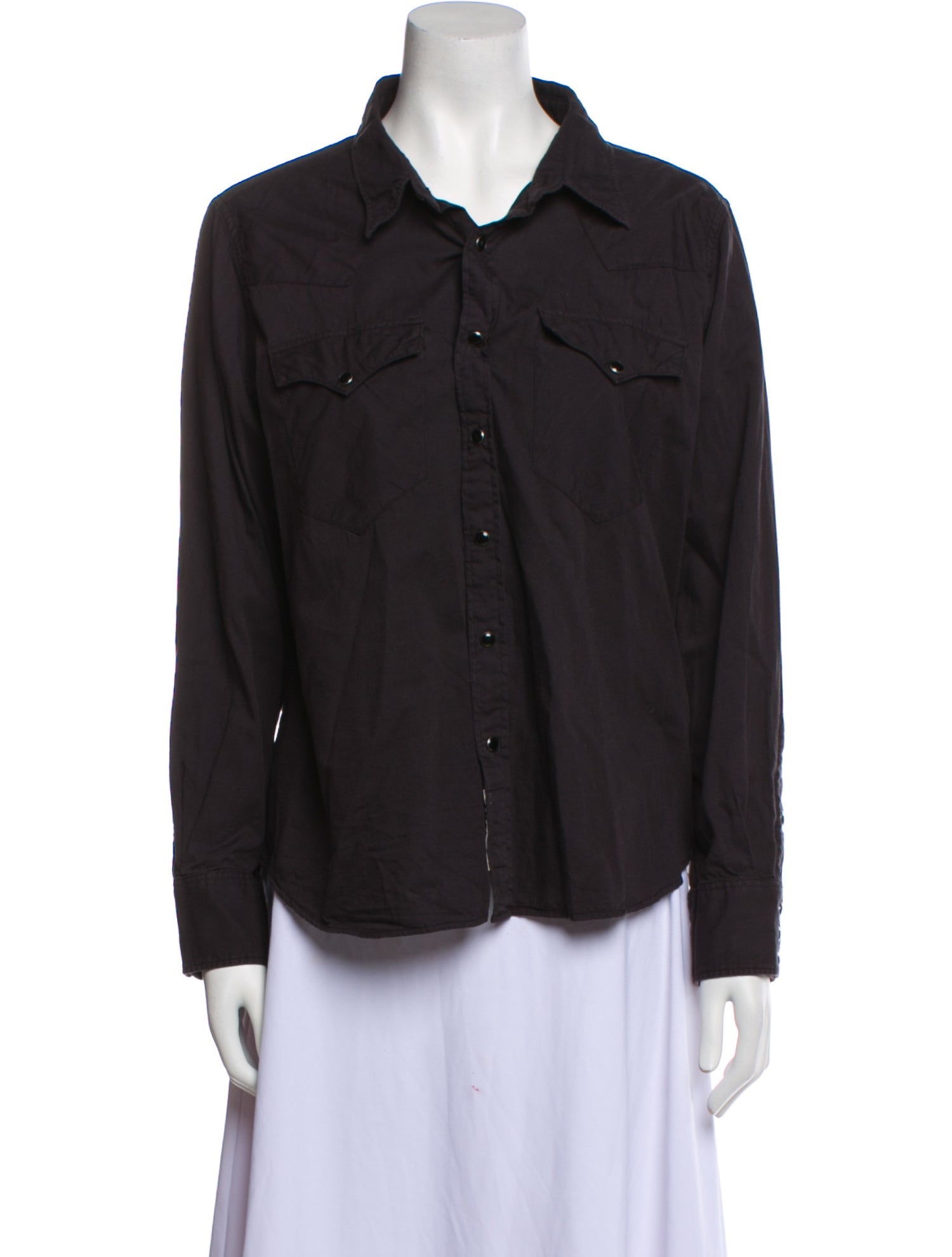 RRL & Co. Long Sleeve Button-Up Top
