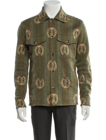 RRL & Co. Outerwear Printed Trucker Jacket S