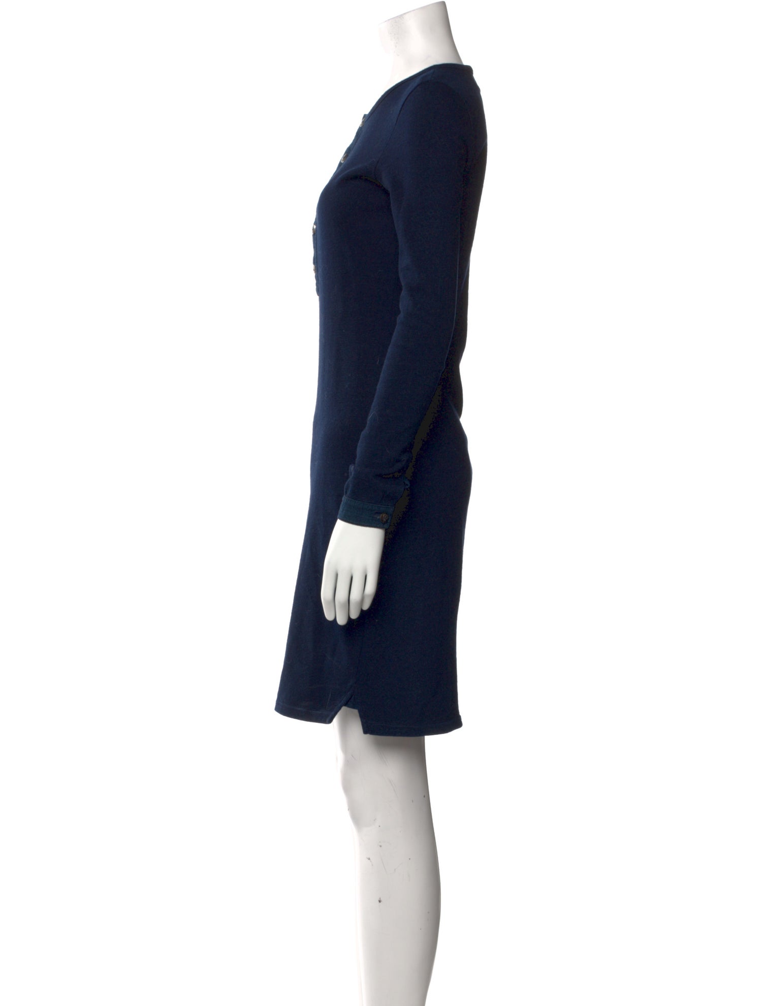 RRL & Co. Crew Neck Mini Dress