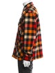 RRL & Co. Wool Plaid Print Bomber Jacket