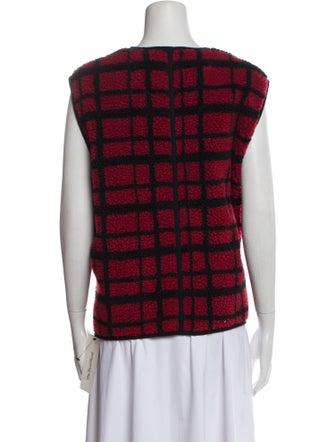 RRL & Co. Plaid Print Vest