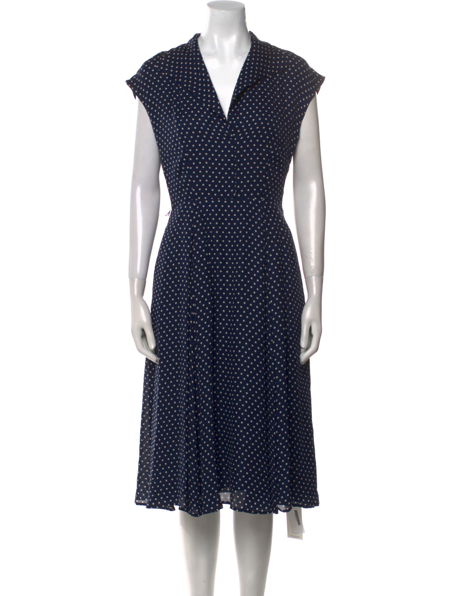 RRL & Co. Silk Midi Length Dress