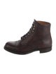 RRL & Co. Leather Combat Boots