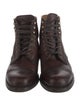 RRL & Co. Leather Combat Boots