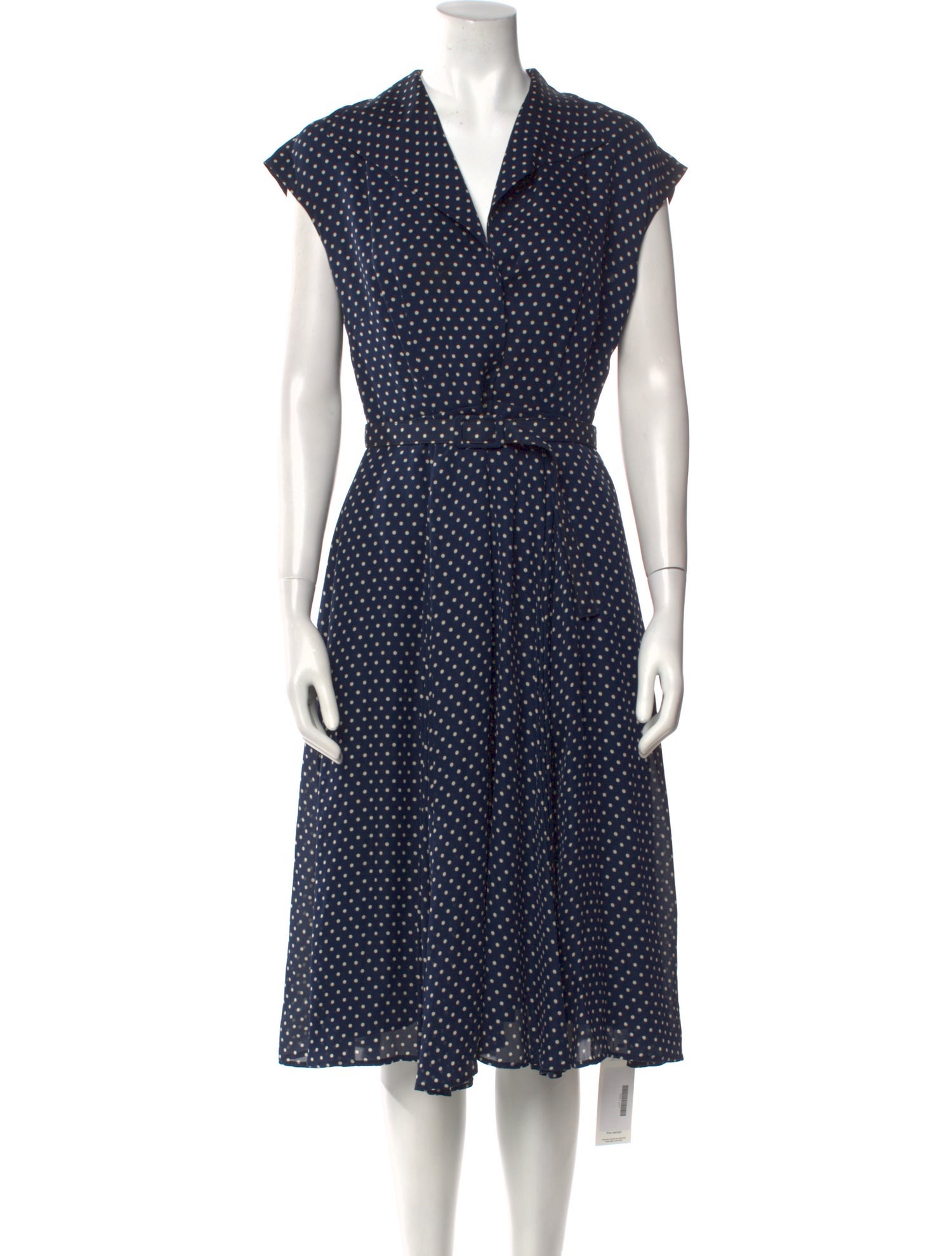 RRL & Co. Silk Midi Length Dress