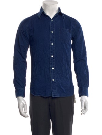 RRL & Co. Long Sleeve Denim Shirt