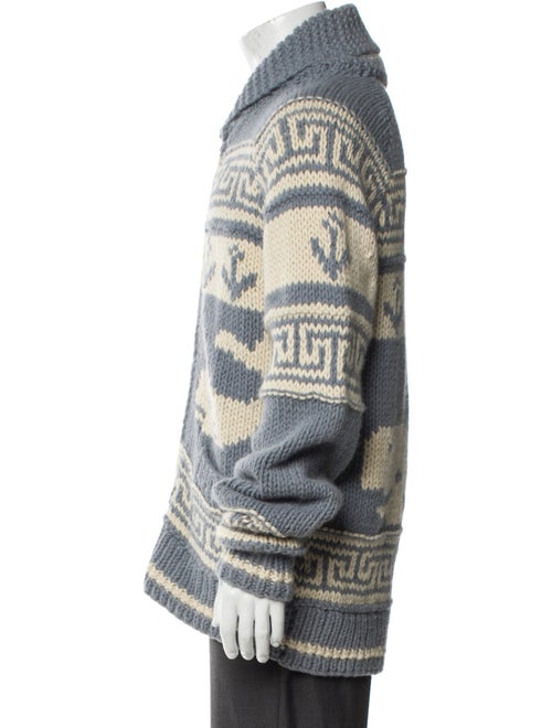 RRL & Co. Wool Patterned Cardigan