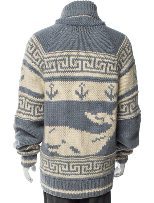 RRL & Co. Wool Patterned Cardigan