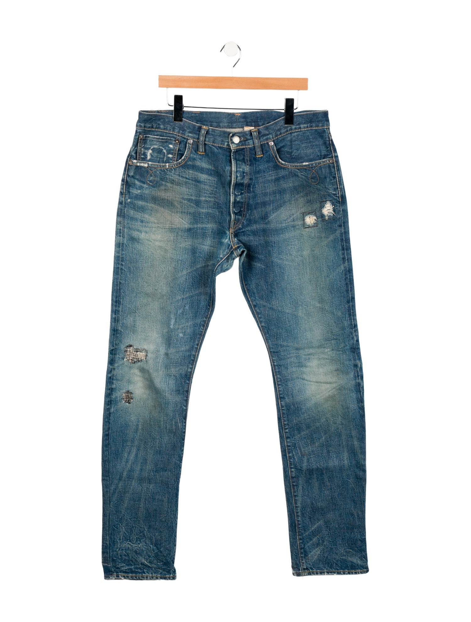 RRL & Co. Skinny Jeans