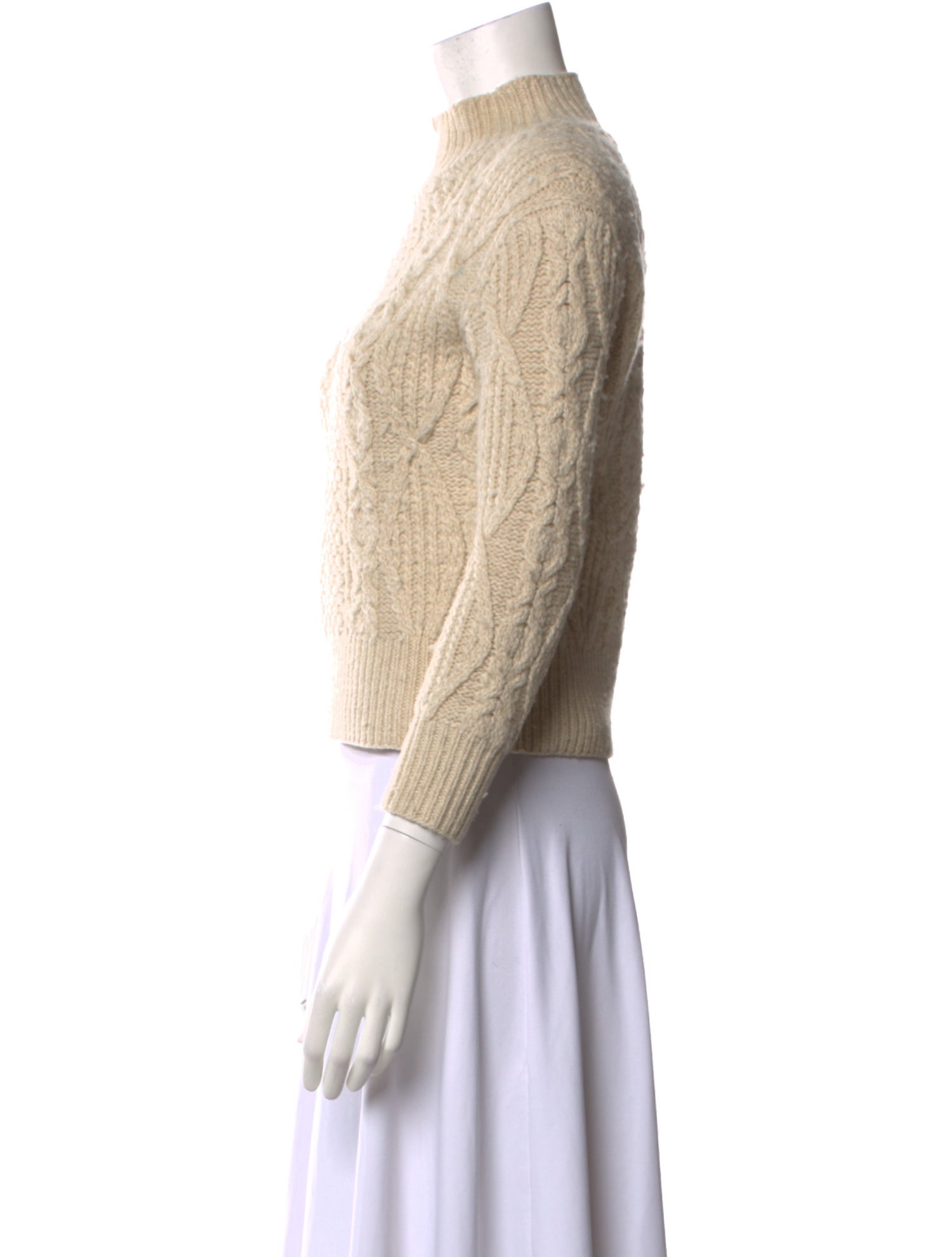 RRL & Co. Wool Mock Neck Sweater