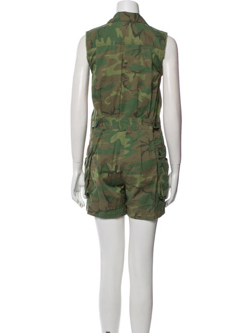 RRL & Co. Camouflage Print Romper