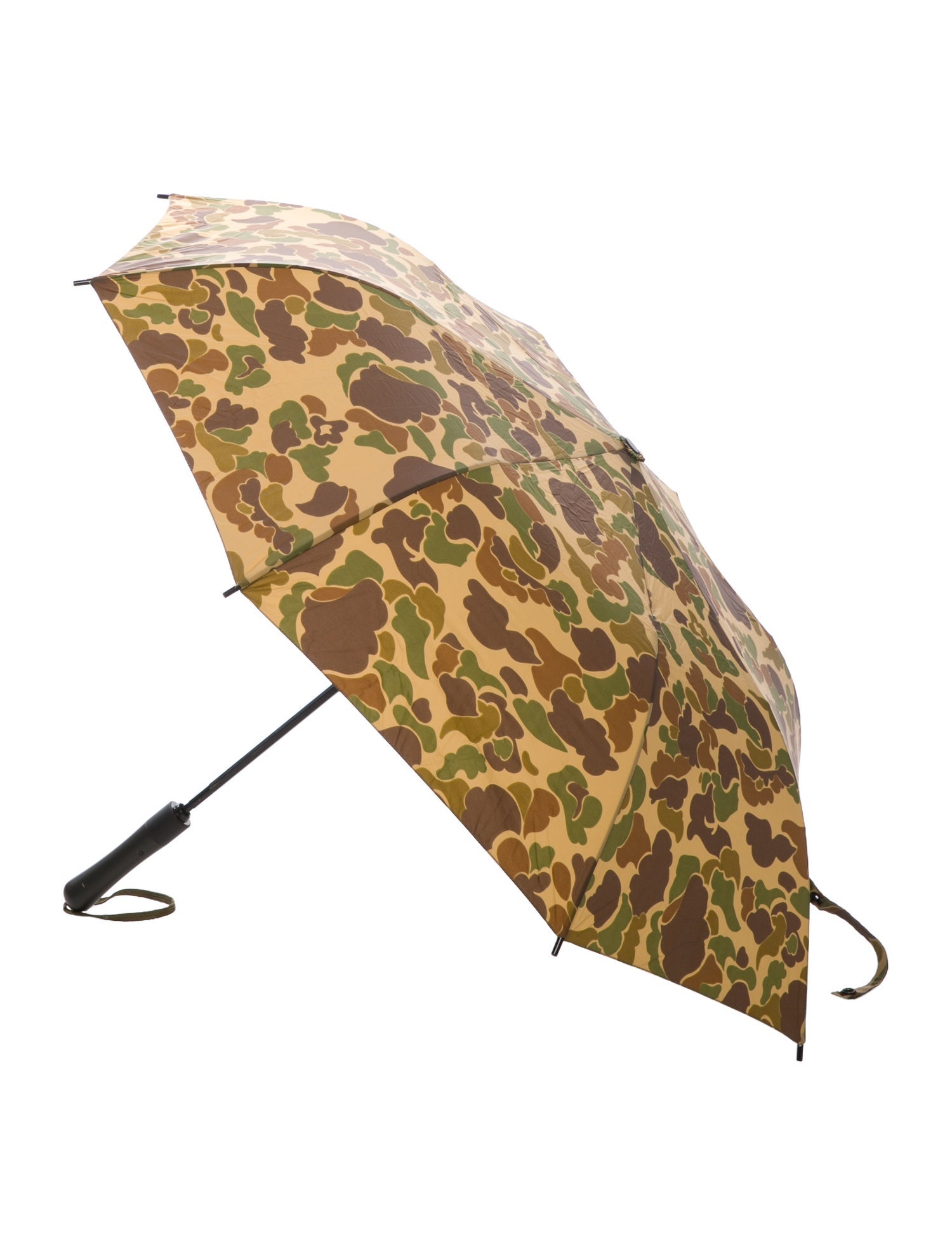 Prada Nylon Logo Umbrella - Black Umbrellas, Accessories