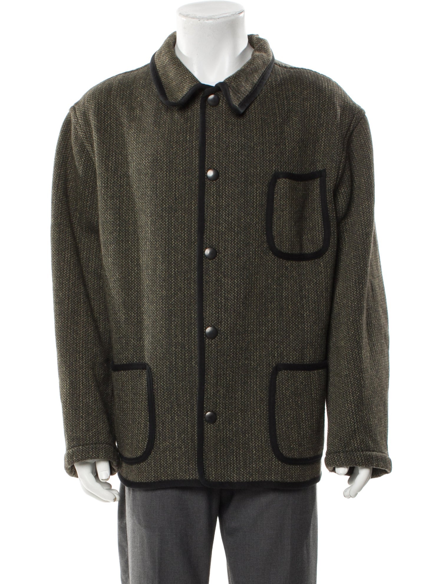 RRL & Co. Tweed Pattern Utility Jacket