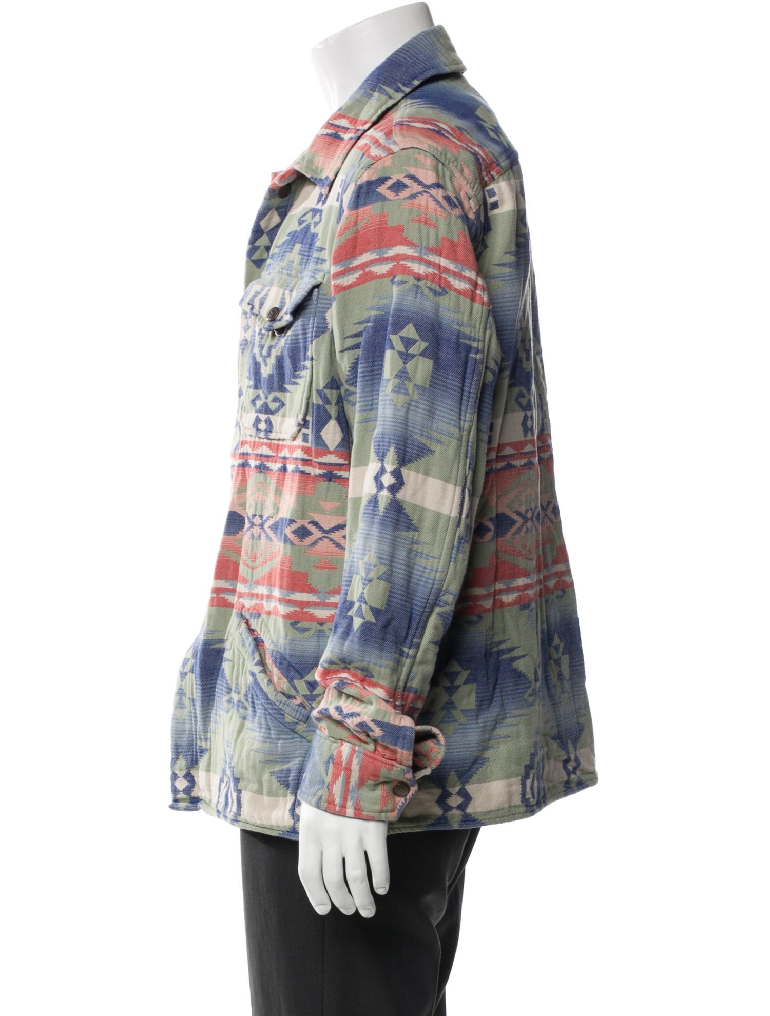 RRL & Co. Printed Denim Jacket